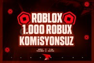 ⭐SORUNSUZ⭐ 1000 ROBUX KOMİSYONSUZ