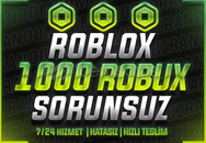 ⭐SORUNSUZ⭐ 1000 ROBUX KOMİSYONSUZ
