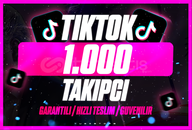 ⭐[SORUNSUZ] 1000 TAKİPÇİ TİKTOK⭐
