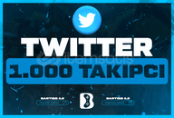 ⭐️[SORUNSUZ] 1000 TWİTTER TAKİPÇİ