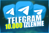 ⭐[SORUNSUZ] 10.000 GÖRÜNTÜLENME TELEGRAM