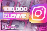 [SORUNSUZ] 100.000 İZLENME İNSTAGRAM