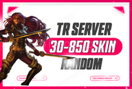⭐[Sorunsuz] %100TR 30-850 Skin Random Oto ⭐