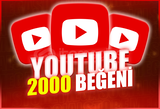 ⭐[SORUNSUZ] 2000 BEĞENİ YOUTUBE