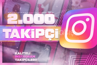 [SORUNSUZ] 2000 İNSTAGRAM TAKİPÇİ
