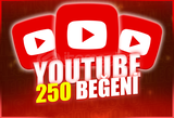 ⭐[SORUNSUZ] 250 BEĞENİ YOUTUBE