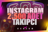 ✨[SORUNSUZ]✨ 2500 Instagram Takipçi