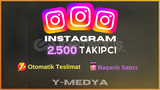 ⭐[SORUNSUZ] 2500 TAKİPÇİ İNSTAGRAM⭐