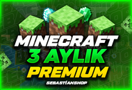 ⭐Sorunsuz⭐ 3 Aylık Minecraft Premium⭐