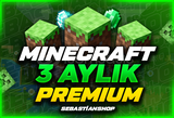 ⭐Sorunsuz⭐ 3 Aylık Minecraft Premium⭐