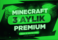 [SORUNSUZ]3 Aylık Minecraft Premium