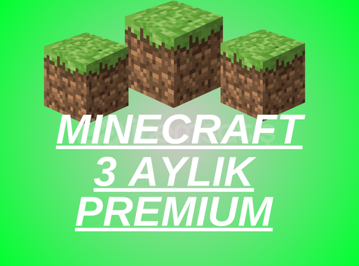 Sorunsuz | 3 Aylık Minecraft Premium Sorunsuz | 3 Aylık Minecraft Premium