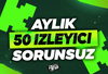 ✅[SORUNSUZ] Kick Aylık 50 Kaliteli İzleyici ⭐