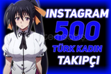 ⭐[SORUNSUZ] 500 İNSTAGRAM TÜRK KADIN TAKİPÇİ⭐