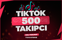 ⭐[SORUNSUZ] 500 TAKİPÇİ TİKTOK⭐