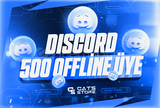 ⭐ [SORUNSUZ] 500 TÜRK OFFLİNE ÜYE DİSCORD ⭐