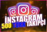 ⭐[SORUNSUZ] 500 TÜRK TAKİPÇİ İNSTAGRAM