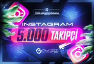 ✨[SORUNSUZ] 5.000 Gerçek Instagram Takipçi