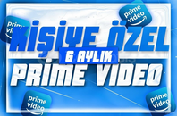 ⭐️[SORUNSUZ] 6 AYLIK KİŞİYE ÖZEL PRİME VİDEO⭐️