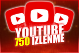 ⭐[SORUNSUZ] 750 İZLENME YOUTUBE