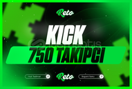 ✅[SORUNSUZ] 750 Kick Takipçi Garantili Hizmet ⭐