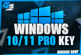 Sorunsuz + Anlık | Windows 10/11 Pro Key 