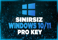 Sorunsuz + Anlık | Windows 10/11 Pro Key