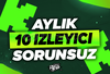 ✅[SORUNSUZ] Aylık 10 İzleyici ⭐