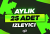 ✅[SORUNSUZ] Aylık 25 İzleyici ⭐