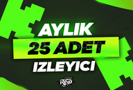 ✅[SORUNSUZ] Aylık 25 İzleyici ⭐