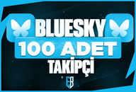 ⭐[SORUNSUZ]⚡BLUESKY 100 GERÇEK TAKİPÇİ⭐