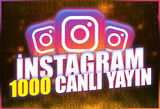 ⭐[SORUNSUZ] CANLI 30DK 1000 İZLENME İNSTAGRAM