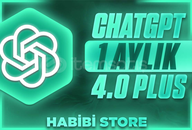 Sorunsuz | ChatGPT 4.0 PLUS + Dall-e (1 Aylık)