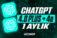 Sorunsuz | ChatGPT 4.0 PLUS + Dall-e (1 Aylık)