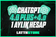 ⭐️[SORUNSUZ] CHATGPT PLUS 4.0 1 AYLIK⭐️