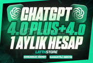⭐️[SORUNSUZ] CHATGPT PLUS 4.0 + 4-o | 1 AYLIK⭐️