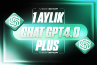 ⭐SORUNSUZ + OTO ⭐ CHATGPT PLUS 4.0 & 4o DALL-E