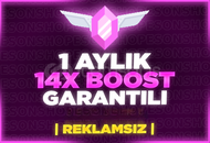 ⭐️[BOTSUZ] DİSCORD 1 AYLIK 14X BOOST⭐️