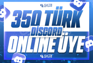 ⭐ [KALİTE] 350 TÜRK ONLİNE ÜYE DİSCORD ⭐