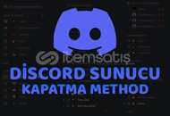 ⭐Sorunsuz⭐Discord Sunucu Kapatma Methodu⭐