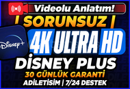 SORUNSUZ | Disney+ 4K Ultra HD + Garantili