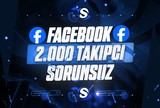 ⭐[SORUNSUZ] FACEBOOK 2000 PROFİL TAKİPÇİ⭐