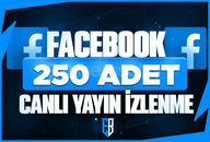 ⭐[SORUNSUZ]⚡FACEBOOK 250 CANLI YAYIN İZLENME⭐