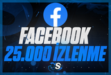 ⭐[SORUNSUZ] FACEBOOK 25000 İZLENME⭐