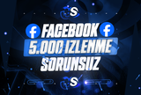 ⭐[SORUNSUZ] FACEBOOK 5000 İZLENME⭐