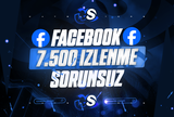 ⭐[SORUNSUZ] FACEBOOK 7500 İZLENME⭐