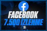 ⭐[SORUNSUZ] FACEBOOK 7500 İZLENME⭐