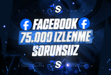 ⭐[SORUNSUZ] FACEBOOK 75000 İZLENME⭐