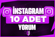 ⭐[SORUNSUZ]⚡İNSTAGRAM 10 Yorum⭐