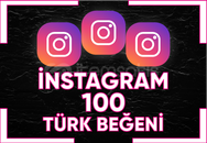 ⭐ [ SORUNSUZ ] INSTAGRAM 100 TÜRK BEĞENİ ⭐